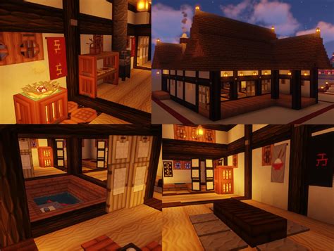 japanese minecraft house|traditional japanese house minecraft inside.